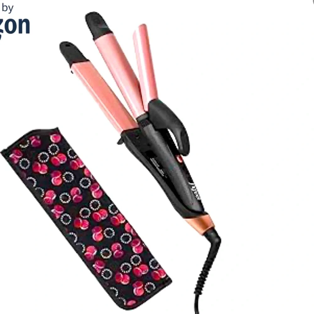 2 in 1 Travel Curling Flat Iron - Picture 1 of 8